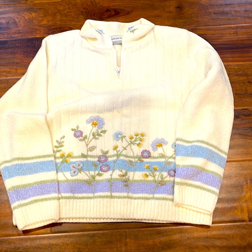 Alfred Dunner pull over sweater